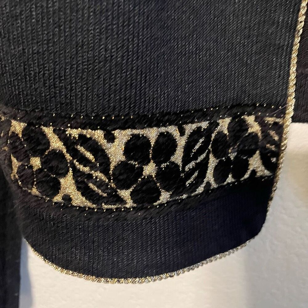 Women's Jeffrey & Dara By Linda Hutley Vintage 80's Cropped Jacket Sz 8 - Picture 8 of 10